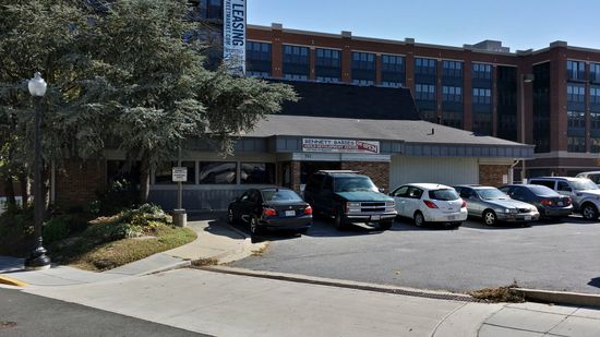 Most people should recognize the shape of the building that now houses Bennett Babies. It used to be a Pizza Hut, though this one did not have the trapezoidal windows like the one that's now Ledo Pizza.