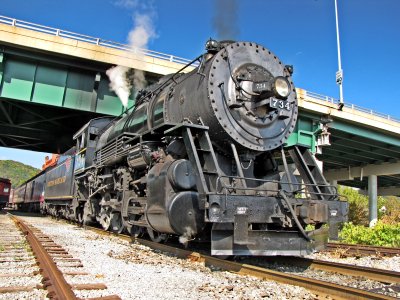 Western Maryland Scenic Railroad locomotive #734