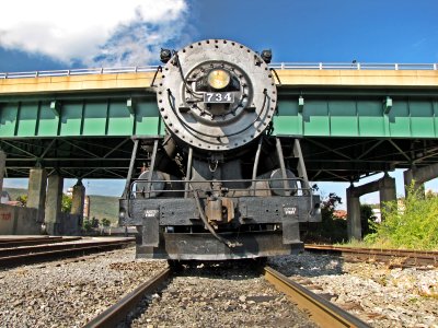 Western Maryland Scenic Railroad locomotive #734