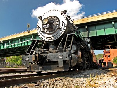 Western Maryland Scenic Railroad locomotive #734