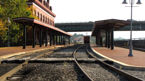 Station for the Western Maryland Scenic Railroad, built in 1913.