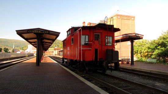 Station for the Western Maryland Scenic Railroad, built in 1913.