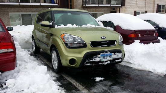 And considering that I had to park halfway across the property from my own building last night, I moved the car to a space in front of the building that I actually live in.