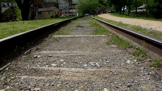 Abandoned track in Harpers Ferry