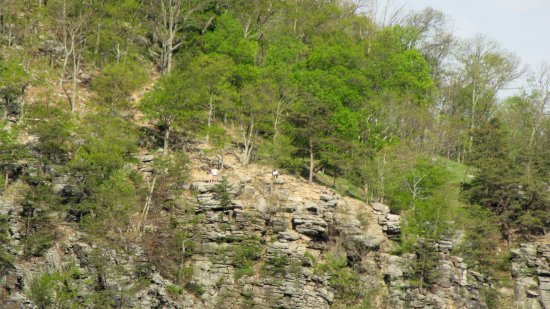 This photo, by the way, is the overlook as viewed from Hilltop House.