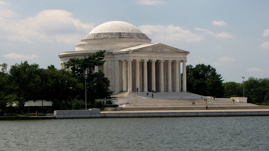 The Jefferson Memorial.