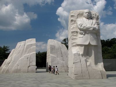 The MLK Memorial.
