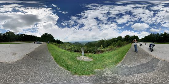 Buena Vista overlook on the Blue Ridge Parkway