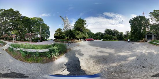 Parking area at the Roanoke Star