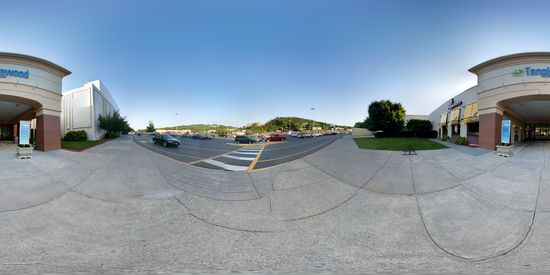 Entrance to Tanglewood Mall, near JCPenney