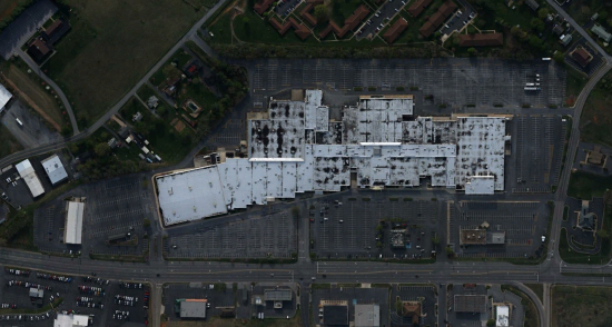 Staunton Mall from October 2012 via Google Earth