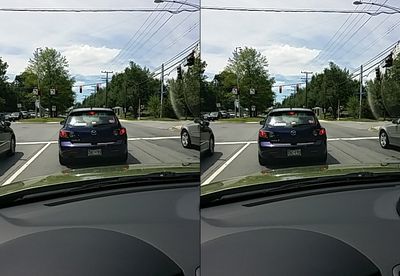 Intersection of Veirs Mill Road and Twinbrook Parkwy, viewed from northbound Veirs Mill Road