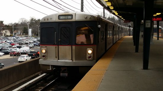 Our PATCO train arrives!
