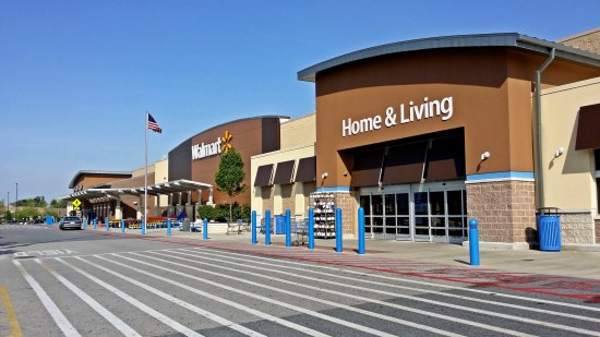 A Walmart Supercenter, in some town.