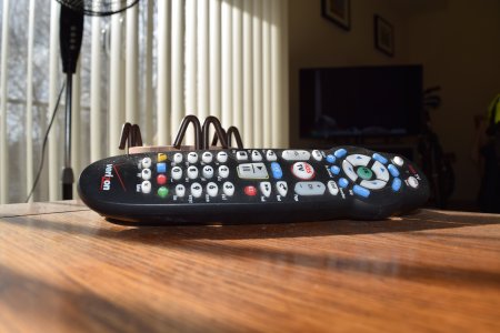 I guess it's fitting that I used the phone's remote control app to take a photo of... a remote control.