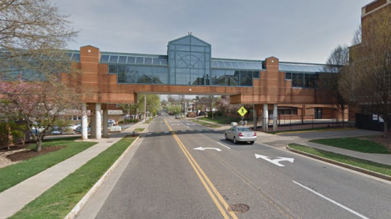 RMH skywalk from Google Street View, circa 2012