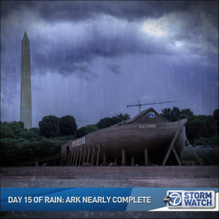 DAY 15 OF RAIN: ARK NEARLY COMPLETE