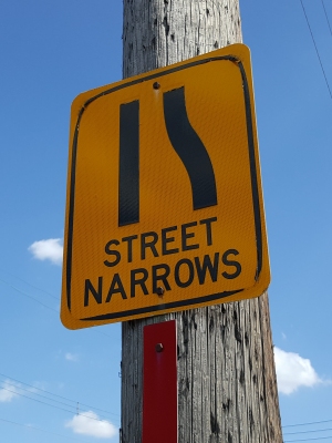 "Street Narrows"