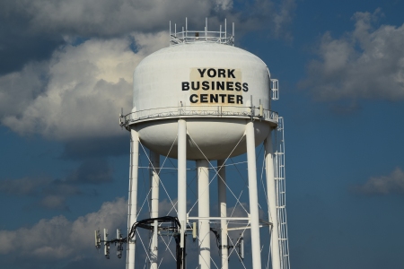 "YORK BUSINESS CENTER" water tower