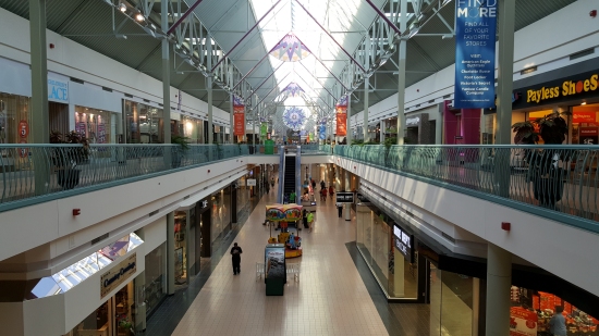 York Galleria, photographed from the Sears end