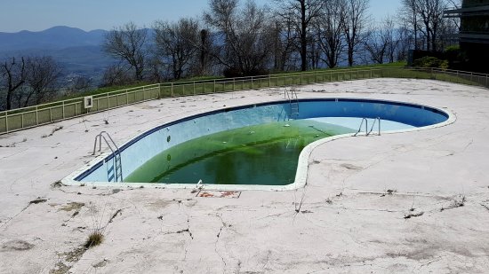 Swimming pool. Nasty stuff.