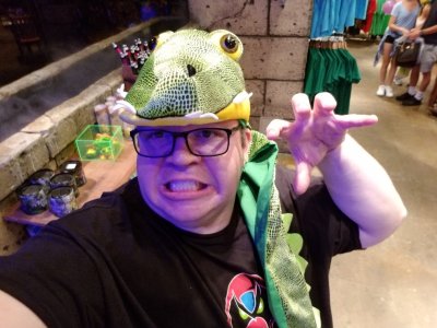 Lizard hat!