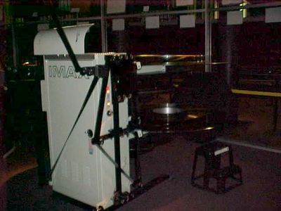 Part of the IMAX film projection system, in 2002