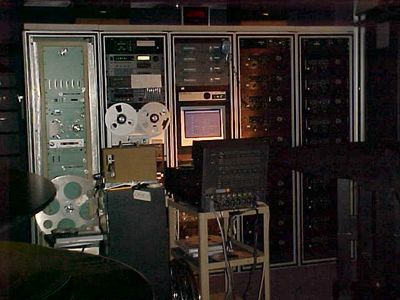 Equipment on the right side wall, in 2002