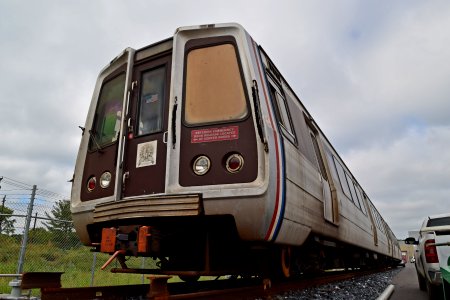 WMATA railcar 4020, now being used for first responder training