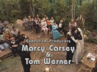 The end of Darlene's wedding episode