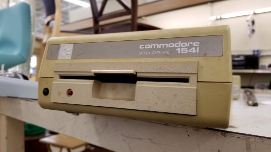 Commodore disk drive.  Wonder if this still works...