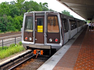 Breda 4000-Series railcar, photographed at Greenbelt in 2009