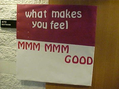 "What makes you feel 'mmm mmm good'?"