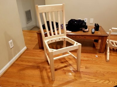 Chair with no seat