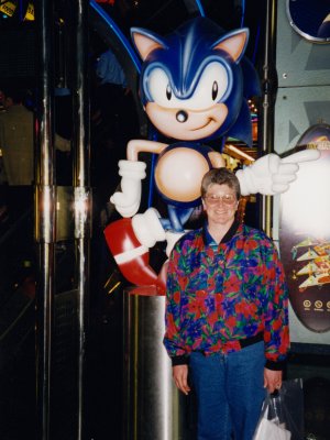 Mom and Sonic the Hedgehog