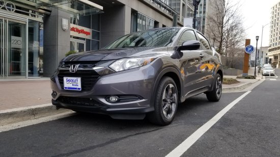 My new car, a Honda HR-V