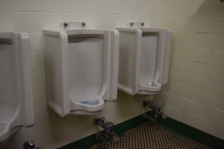 Urinals in Armstrong Hall