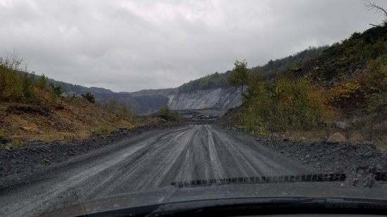 The active mine site.  I would have loved to photograph in here, but I imagine that I would get chased out pretty quickly if I dared to try.