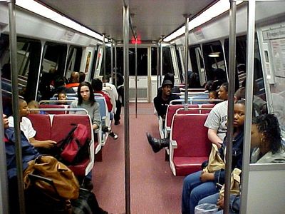 This was my first time riding on a 5000-Series railcar, and also my first time riding the Green Line.