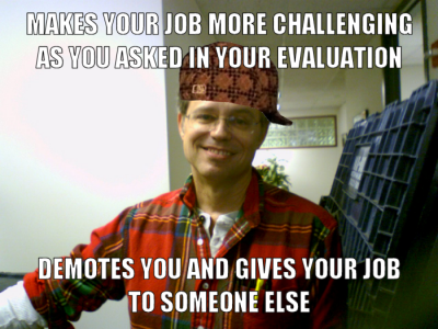 "Scumbag Steve" style meme about my situation