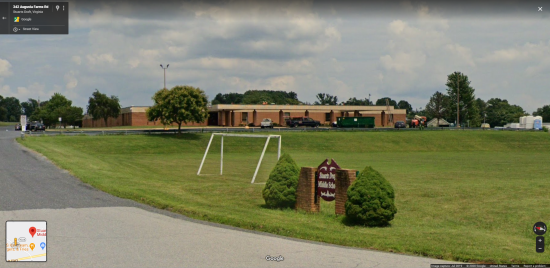 Stuarts Draft Middle School from Google Street View