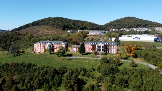 DeJarnette, viewed from the air