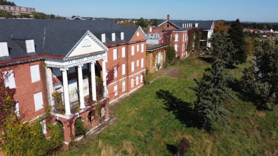 DeJarnette, viewed from the air