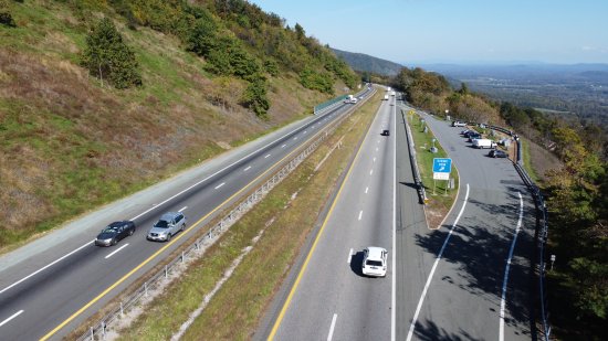 Interstate 64 at Rockfish Gap