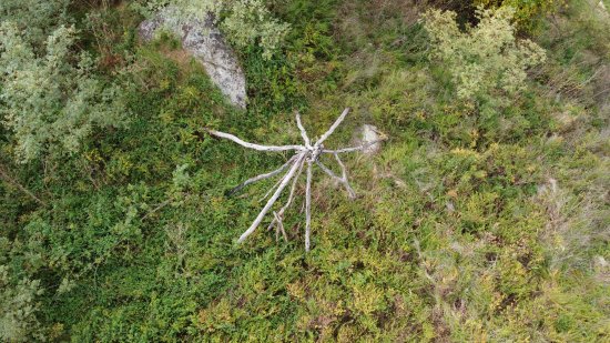 The teepee at Rockfish Gap