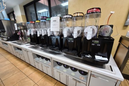 Sheetz took their slush machines out of service, "For the wellbeing of our community."  However, considering how much sugar is in these things, getting rid of them entirely would likely be a net benefit to the well-being of the community.