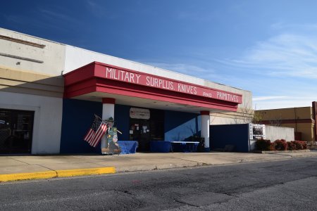 Military store in the former People's Drug/CVS space.