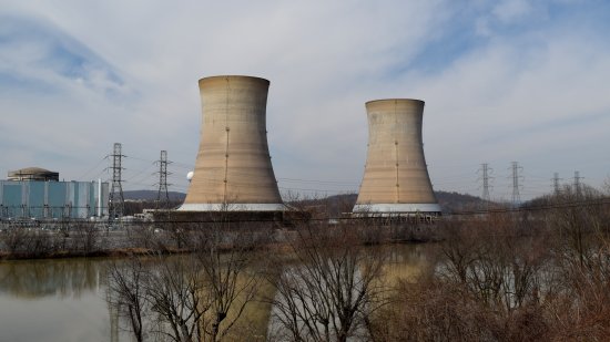 Cooling towers for Unit 1.  These were decommissioned last year.