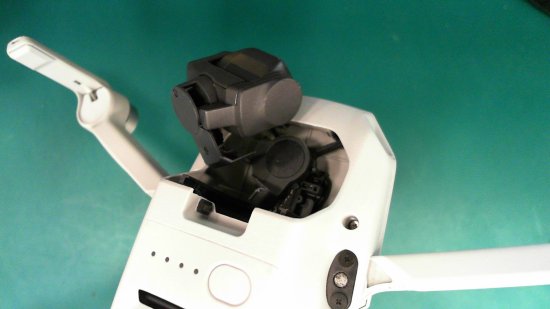 Damage to the gimbal mount