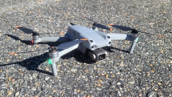 New drone on the ground